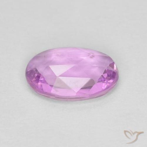 Sapphire Gemstone in 7 x 5 mm (calibrated) Size for Sale, Sapphire Stone in Medium Purple Color