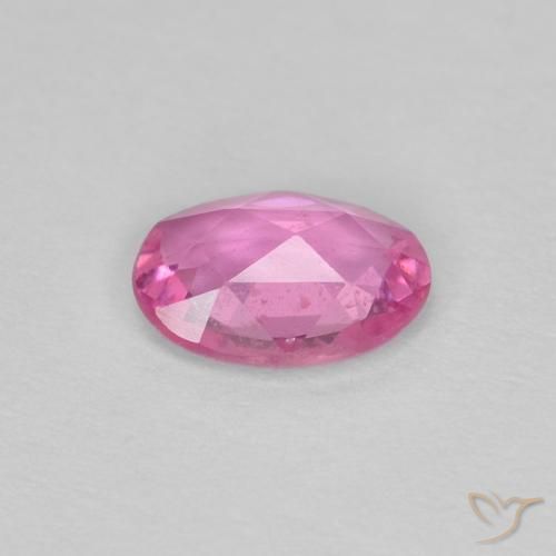 Sapphire Gemstone in 6 x 4 mm (calibrated) Size for Sale, Sapphire Stone in Royal Purple Pink Color