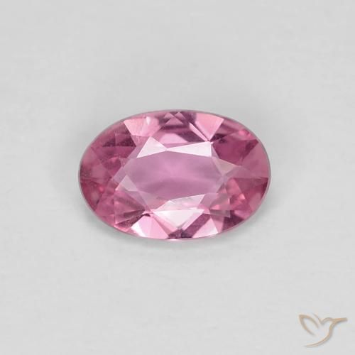 0.40ct Natural Medium Pink Sapphire, Oval, VVS-VS