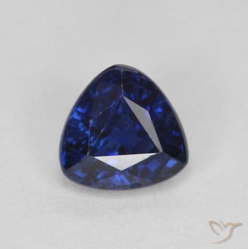 0.46ct Natural Twilight Blue Sapphire, Trillion, VS