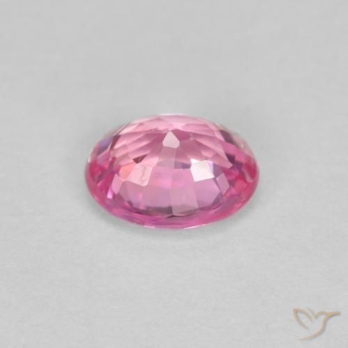Sapphire Gemstone in 5.1 x 4.2 mm Size for Sale, Sapphire Stone in Royal Purple Pink Color