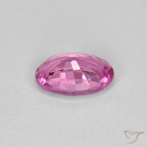 Sapphire Gemstone in 6 x 4 mm (calibrated) Size for Sale, Sapphire Stone in Reddish Purple Color