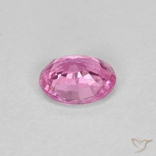 Sapphire Gemstone in 4.8 x 4.1 mm Size for Sale, Sapphire Stone in Royal Purple Pink Color