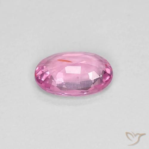 Sapphire Gemstone in 6 x 4 mm (calibrated) Size for Sale, Sapphire Stone in Intense Pink Color