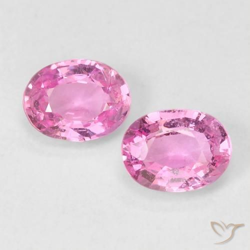 0.80ctw Natural Very Light Royal Purple Pink Sapphire, Oval, VS-SI