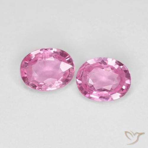 0.71ctw Natural Very Light Pink Sapphire, Oval, VS-SI