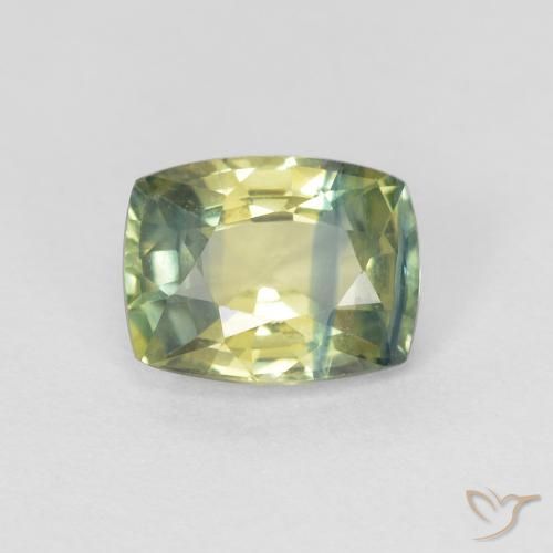 0.87ct Natural Multicolor Sapphire, Cushion, VVS
