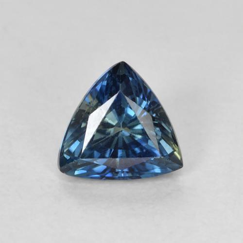 13 CT Natürlich Trillion Schliff Leuchtend Blau Kashmir Saphir Lose Edelstein 