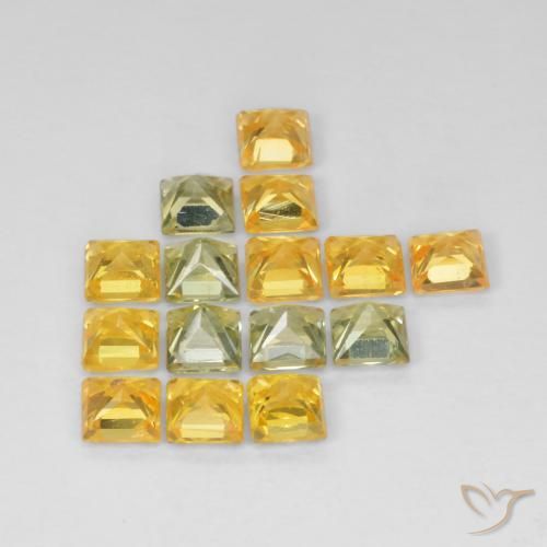 Sapphire Gemstones in 3 x 3 mm (calibrated) Size for Sale, Sapphire Stones in Multicolor Color