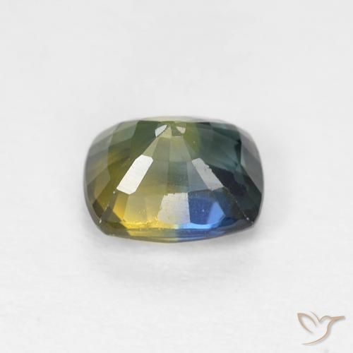 Sapphire Gemstone in 5.5 x 4.6 mm Size for Sale, Sapphire Stone in Multicolor Color
