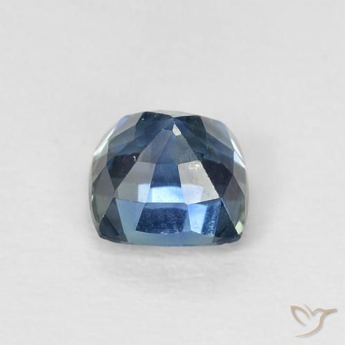 Sapphire Gemstone in 4.5 x 4.5 mm Size for Sale, Sapphire Stone in Teal Color