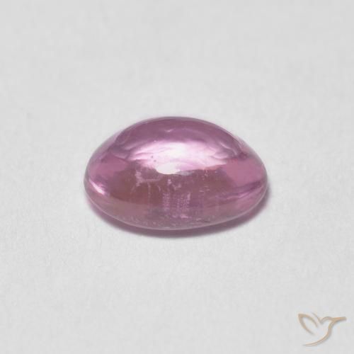 Sapphire Gemstone in 5.3 x 3.8 mm Size for Sale, Sapphire Stone in Very Light Pink Color