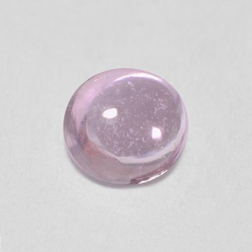 5 x 4,4mm ovaler rosa Saphir aus Tansania, Gewicht von 0,52 ct, natürlicher Edelstein in Transparent Reinheit, 1 Stück ovaler Saphir - Farbe: Kaugummi Rosa, Mohs-Härte von 9 Geeignet für den täglichen Gebrauch im Schmuck, Geburtsstein für September, Photo A