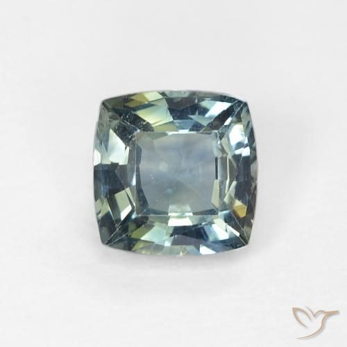 0.80ct Natural Multicolor Sapphire, Cushion, VS