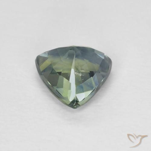 Sapphire Gemstone in 5.3 x 5.1 mm Size for Sale, Sapphire Stone in Teal Color