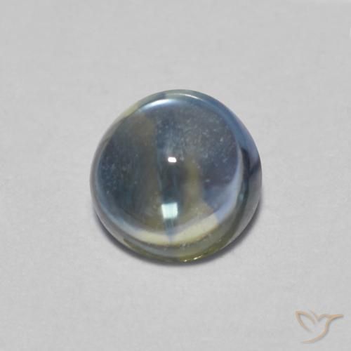 0.42ct Natural Pastel Blue Sapphire, Round, Transparent