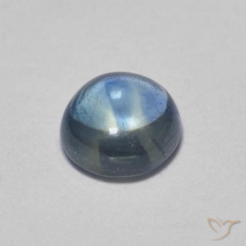Sapphire Gemstone in 4.2 mm Size for Sale, Sapphire Stone in Pastel Blue Color