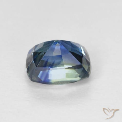 Sapphire Gemstone in 5.5 x 4.7 mm Size for Sale, Sapphire Stone in Teal Color