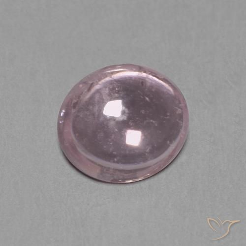 0.54 ct Purple Sapphire Stone, Natural Sapphire in Oval Cabochon Shape for Sale