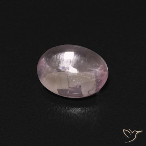 Sapphire Gemstone in 4.8 x 3.8 mm Size for Sale, Sapphire Stone in Very Light Purple Color