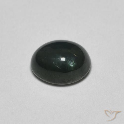 Sapphire Gemstone in 5.2 x 4.2 mm Size for Sale, Sapphire Stone in Green Color