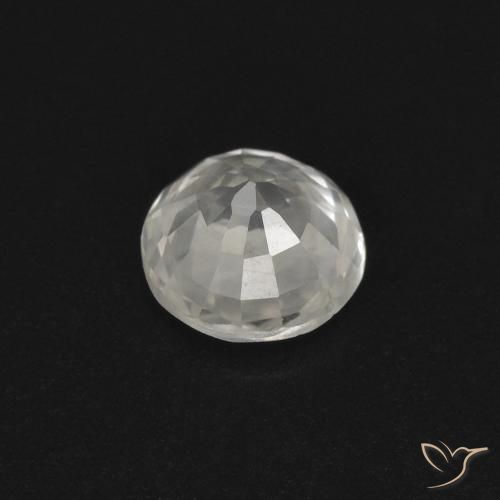 Sapphire Gemstone in 4.5 mm (calibrated) Size for Sale, Sapphire Stone in White Color