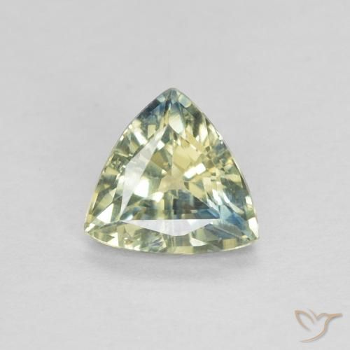 0.48ct Natural Multicolor Sapphire, Trillion, VS
