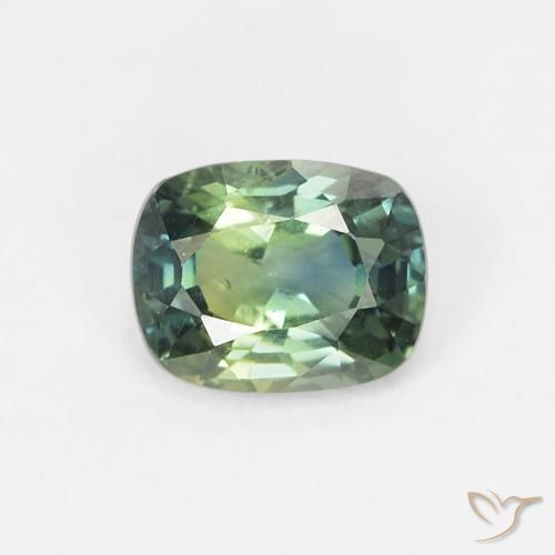 0.63ct Natural Multicolor Sapphire, Cushion, VS