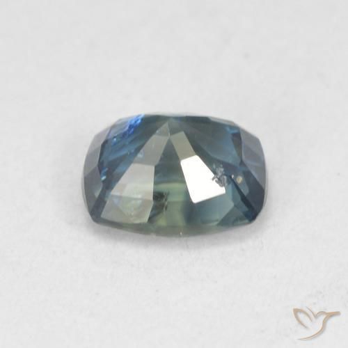 Sapphire Gemstone in 5.7 x 4.6 mm Size for Sale, Sapphire Stone in Teal Color
