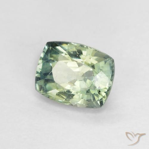 0.62 ct Multicolor Sapphire Stone, Natural Sapphire in Cushion-Cut Shape for Sale