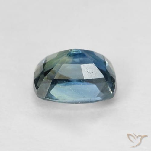 Sapphire Gemstone in 5.1 x 4.2 mm Size for Sale, Sapphire Stone in Greenish Blue Color