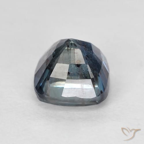 Sapphire Gemstone in 5.7 x 5.5 mm Size for Sale, Sapphire Stone in Green Blue Color