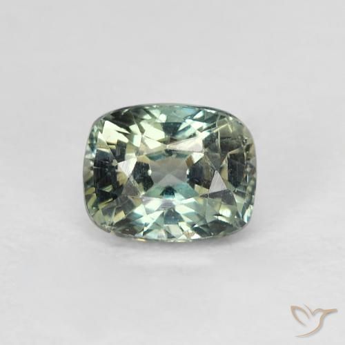 0.79ct Natural Multicolor Sapphire, Cushion, VVS-VS