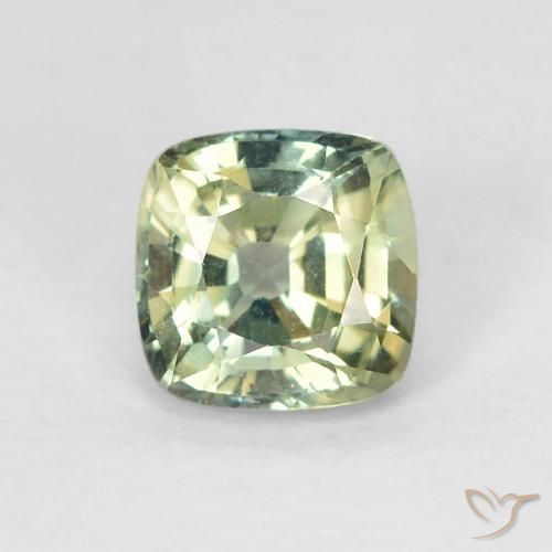 0.90ct Natural Multicolor Sapphire, Cushion, VVS-VS