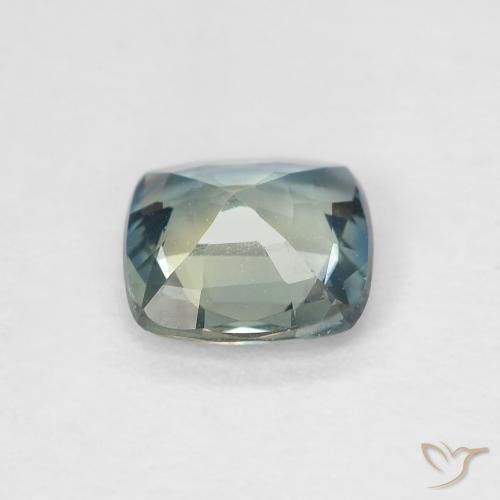 Sapphire Gemstone in 5.8 x 5.7 mm Size for Sale, Sapphire Stone in Greenish Blue Color