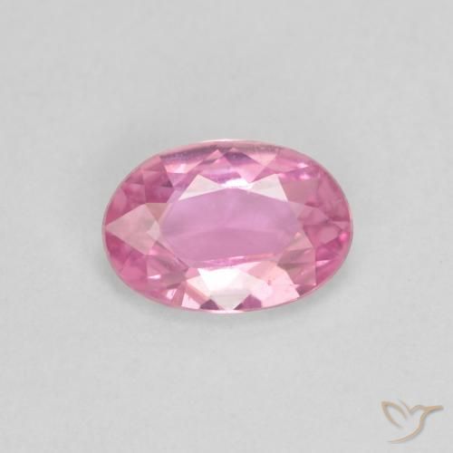 0.45ct Natural Pink Sapphire, Oval, VVS