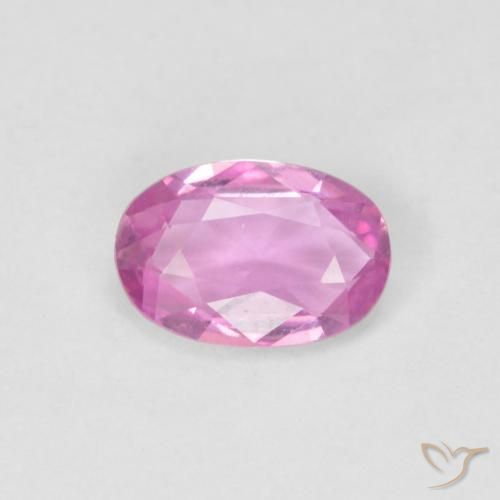 0.47ct Natural Purple Pink Sapphire, Oval, VVS