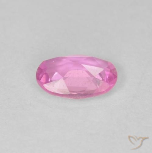 Sapphire Gemstone in 5.7 x 4.1 mm Size for Sale, Sapphire Stone in Pink Color