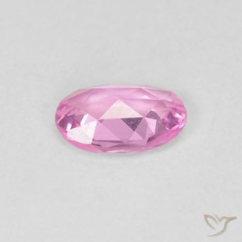 Sapphire Gemstone in 6 x 4 mm (calibrated) Size for Sale, Sapphire Stone in Pink Color