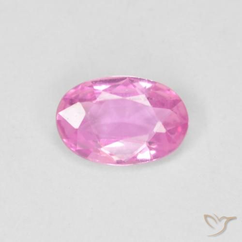 0.44ct Natural Hot Pink Sapphire, Oval, VVS