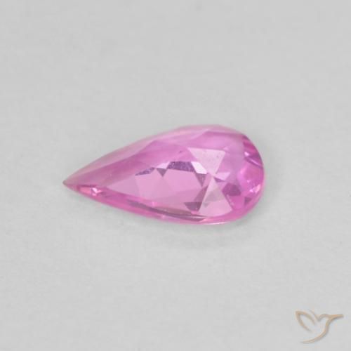 Sapphire Gemstone in 6 x 4 mm (calibrated) Size for Sale, Sapphire Stone in Intense Purple Color
