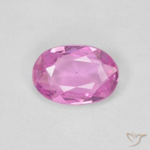 0.44ct Natural Intense Purple Sapphire, Oval, VVS