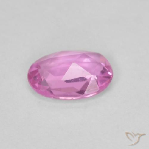 Sapphire Gemstone in 6 x 4 mm (calibrated) Size for Sale, Sapphire Stone in Intense Purple Color