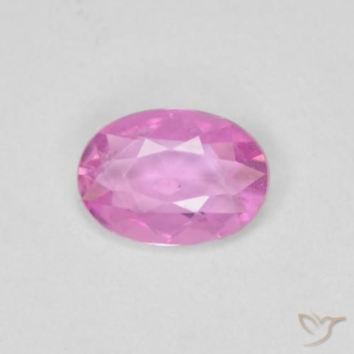 0.37ct Natural Intense Purple Sapphire, Oval, VVS-VS