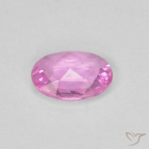 Sapphire Gemstone in 5.6 x 4 mm Size for Sale, Sapphire Stone in Intense Purple Color