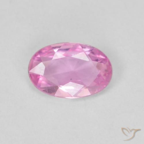 0.40ct Natural Bright Pinkish Purple Sapphire, Oval, VVS-VS
