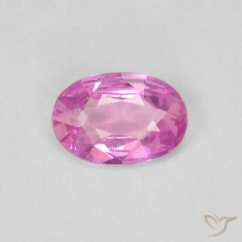 0.40ct Natural Intense Purple Sapphire, Oval, VVS-VS