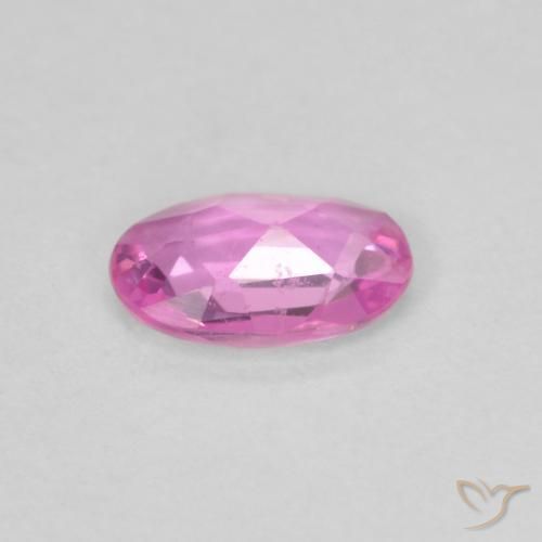 Sapphire Gemstone in 6 x 4 mm (calibrated) Size for Sale, Sapphire Stone in Medium Purple Color