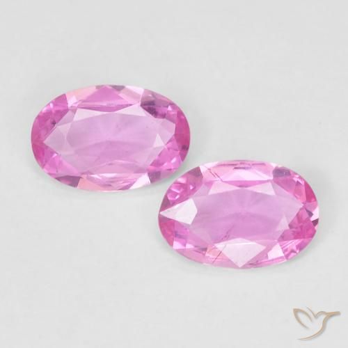 0.75ctw Natural Pink Sapphire, Oval, VVS-VS