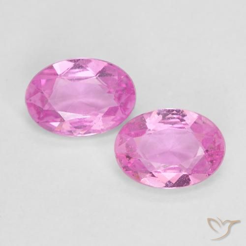 0.97 ct Purple Sapphire, 5.8 x 4.1 mm Oval Cut From Madagascar, Photo A